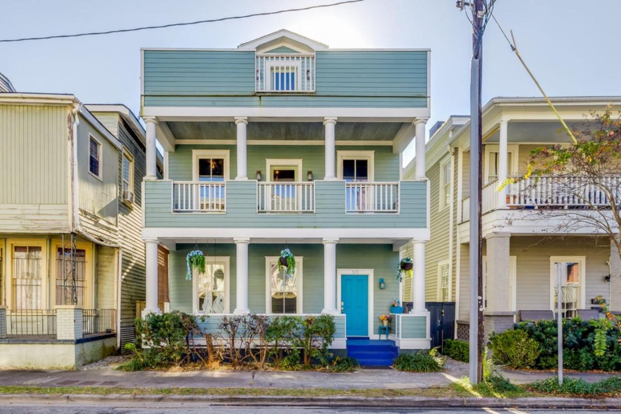 Southern Charmer-Historic District Downtown-Front Porch-Walk Score 90!!-Private Parking-1 Minute To Forsyth Park Savannah Extérieur photo